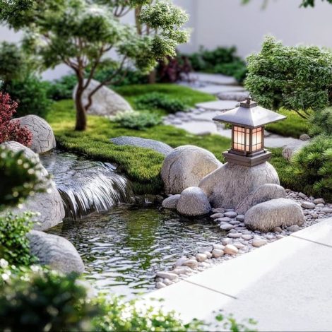 Pembuatan Water Feature