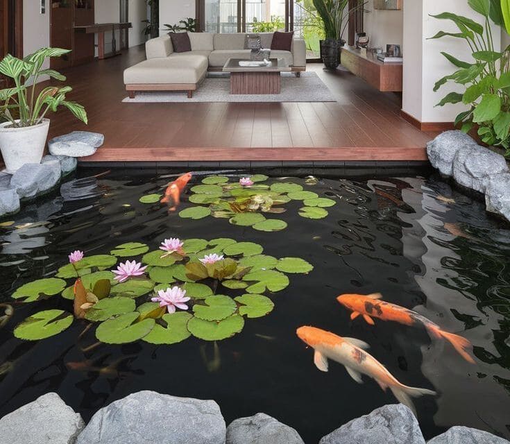 Wajib Tahu! Inilah 5 Cara Merawat Kolam Koi yang Baik dan Benar 2 Cara Merawat Kolam Koi