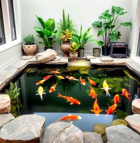 Agar Kolam Koi Sehat