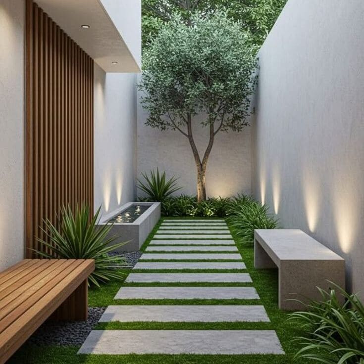 5 Inspirasi Desain Taman Belakang Rumah Sederhana Hemat Lahan 2 desain taman belakang rumah sederhana hemat lahan