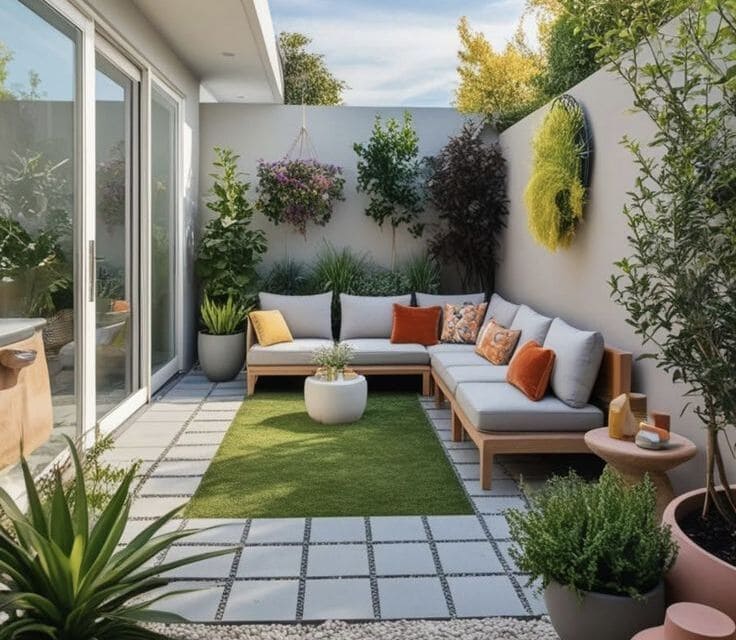 Ide Desain Taman Belakang Rumah Sederhana