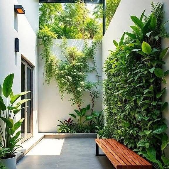 tanaman cantik untuk taman belakang rumah sederhana