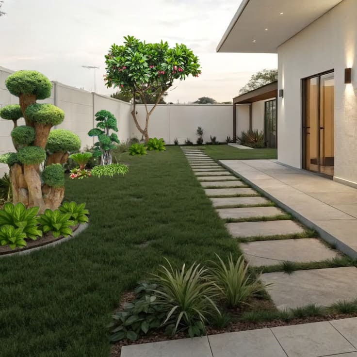 Desain Taman Tropis di Ruang Terbuka Hijau